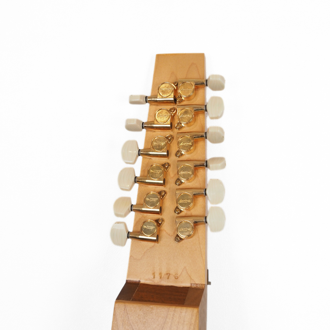 Dan Lawson Custom-Made Acoustic 12-String Lap Steel Guitar