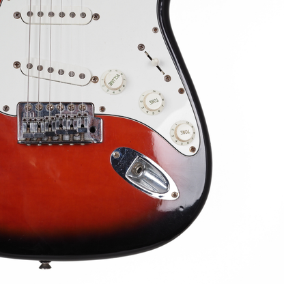 '90s Squier Stratocaster (Made in Korea) Electric Guitar in 3-Tone Sunburst