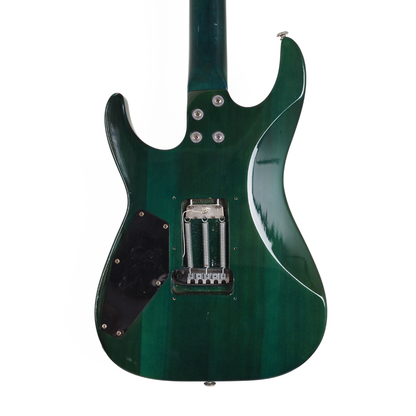 GrassRoots Electric Guitar with Floyd Rose in Gloss Green Burst