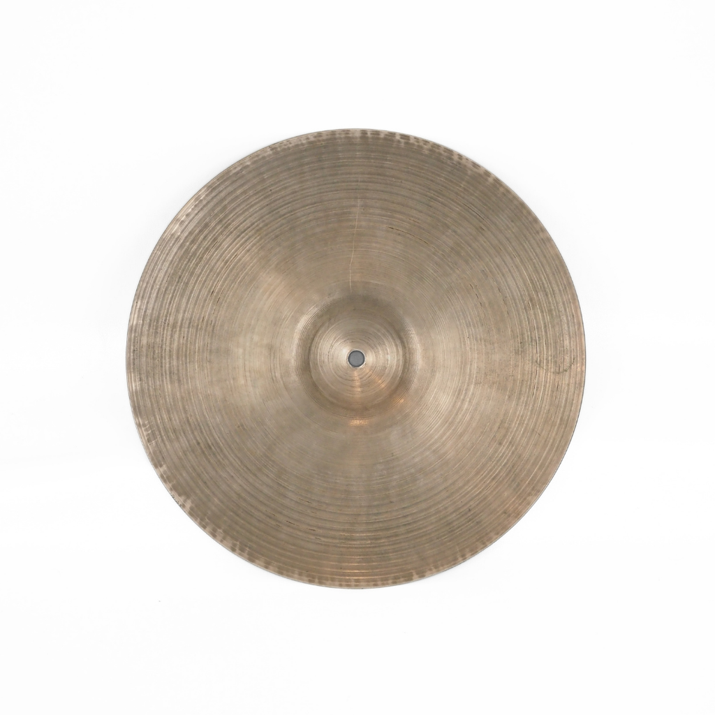 Vintage 1950s Avedis Zildjian Thin Stamp 14” Hi-Hat Cymbal