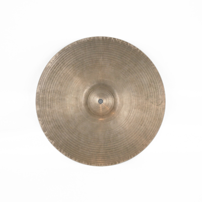 Vintage 1950s Avedis Zildjian Thin Stamp 14” Hi-Hat Cymbal