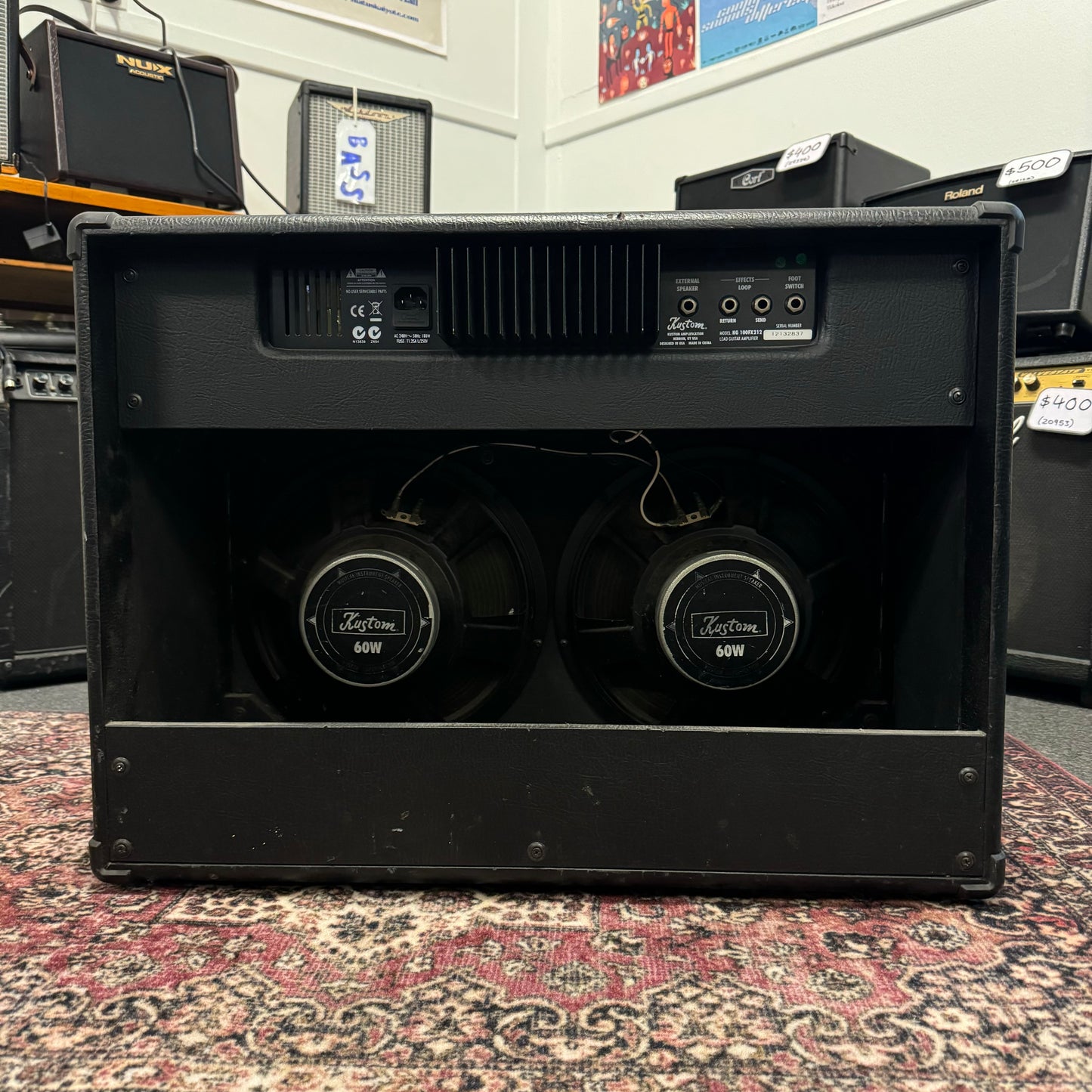 Kustom KG100FX 212 Guitar Combo