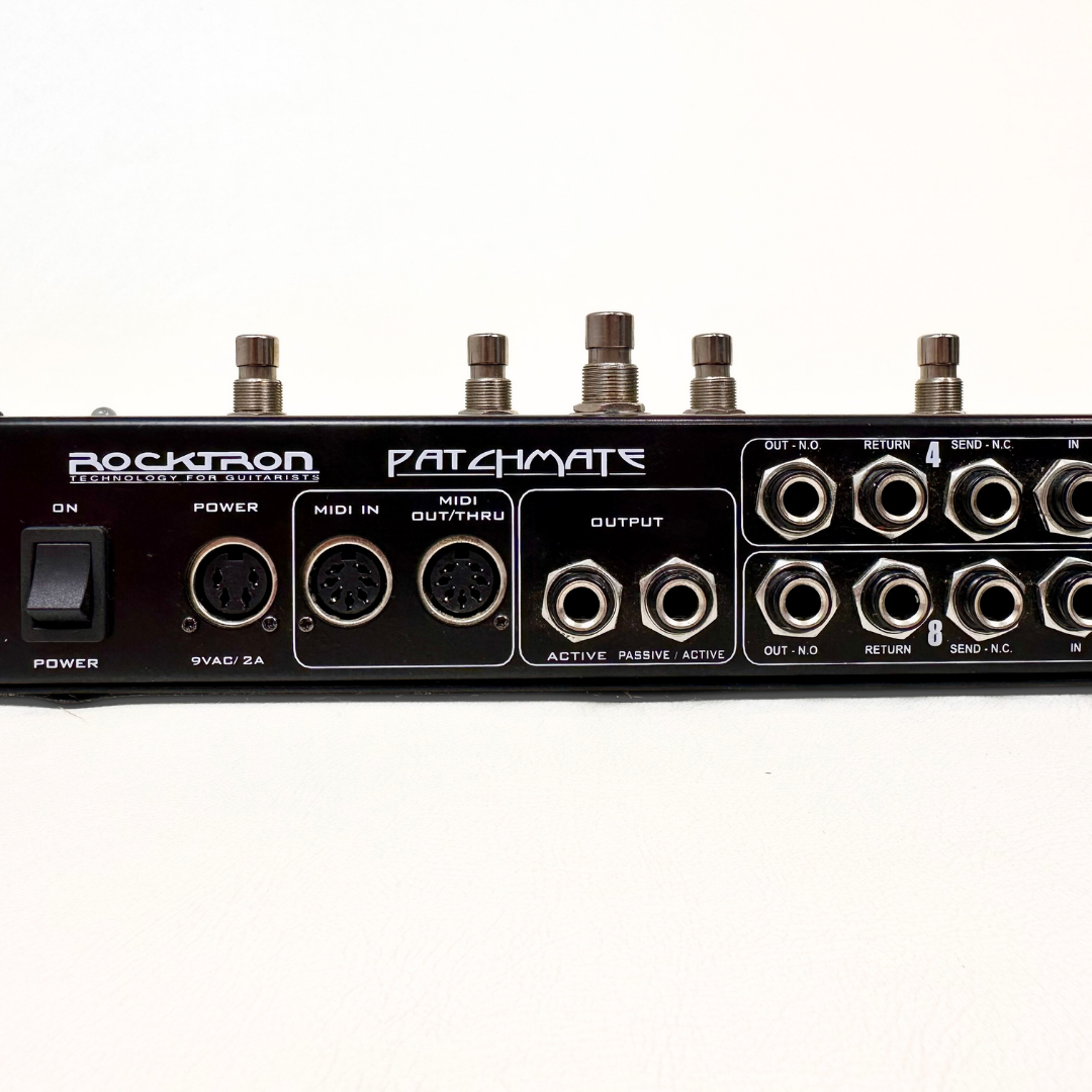 Rocktron PatchMate Loop 8 Rack FX Loop Switcher – Southside Guitars