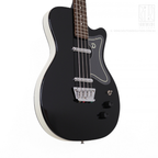 Danelectro '56 Single Cut Short Scale Electric Bass Guitar in Black Gloss