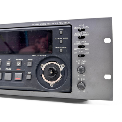 Sony PCM-R700 Digital Audio Tape Deck Recorder (Rack Mounted Unit)