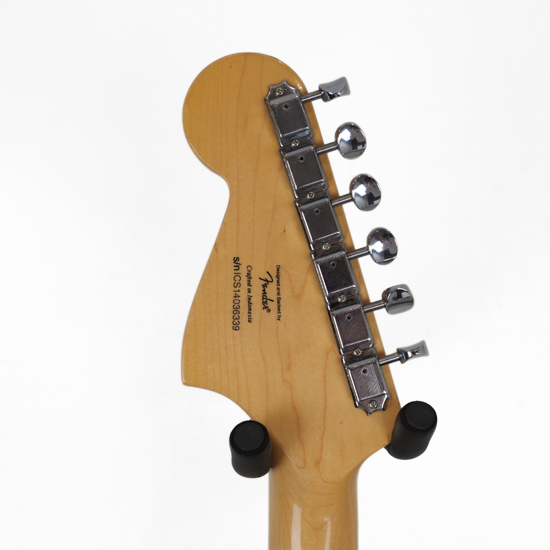 2014 Squier 'Vintage Modified' Bass VI Electric Guitar in Olympic White