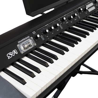 Korg SV-1-88-BK Stage Vintage 88-Key Electric Piano with Gator Roadcase + Accessories