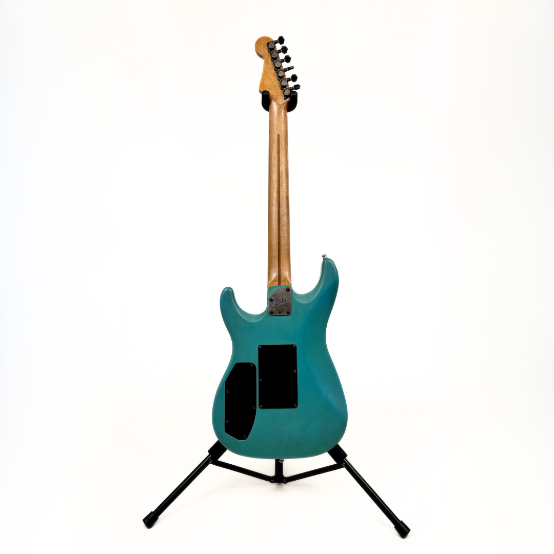 1989 Fender HM Strat Electric Guitar in Ice Blue
