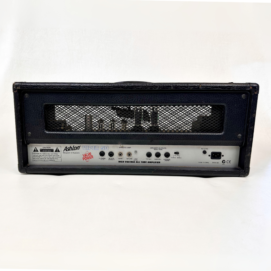 Ashton Viper 50 VP50H Valve Guitar Amplifier Head