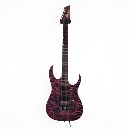 2011 Ibanez RG870QMZ Premium Electric Guitar in High-Voltage Violet