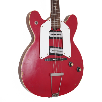 1970s Maton Apollo 505 Hollowbody Electric Guitar in Red