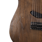 Fernandes TEJ-style Telecaster Electric Guitar with Custom Brown Natural Finish