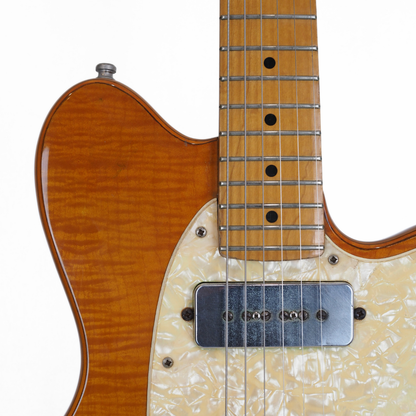 1995 Ibanez Talman TC820FM MIJ Electric Guitar in Butterscotch Transparent