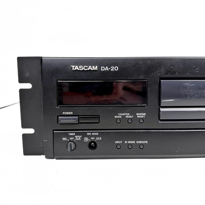 TASCAM DA-20 Digital Audio Tape Deck Recorder (Rack Mounted Unit)