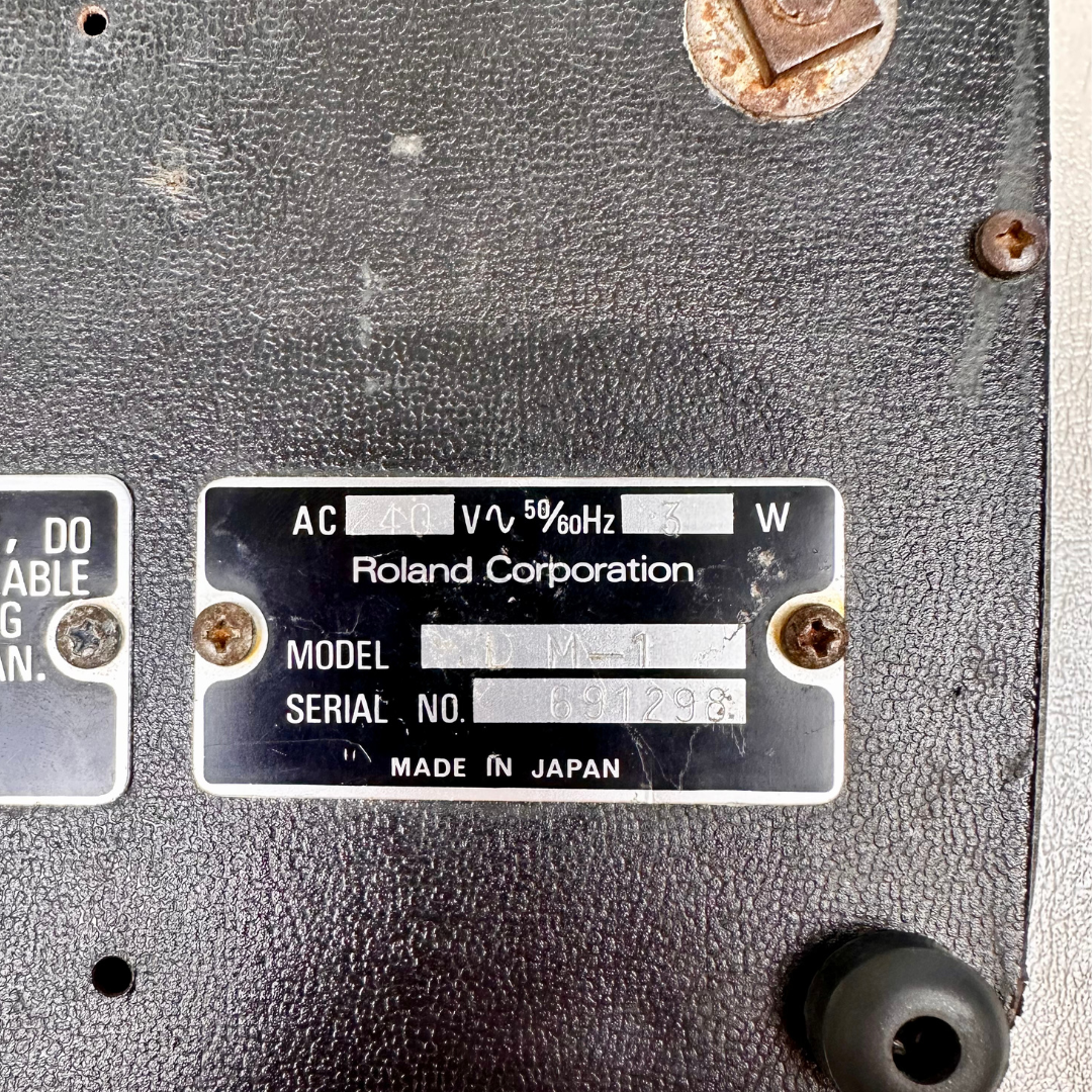 1978 BOSS DM-1 Delay Machine Effects Pedal