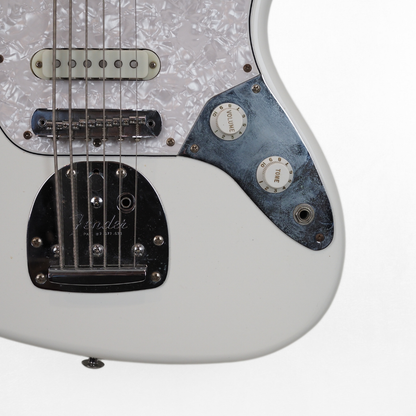 2013 Squier 'Vintage Modified' Bass VI Electric Guitar in Olympic White