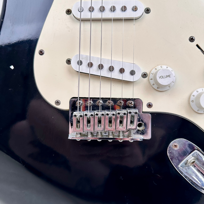 Rockwood by Hohner LX-90L Stratocaster-Style Electric Guitar in Gloss Black