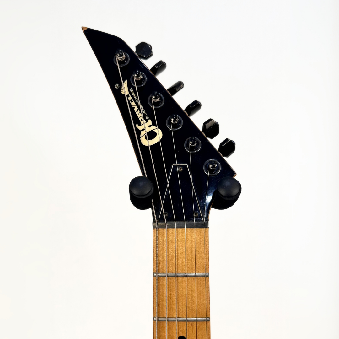 1980s Charvel by Jackson/Charvel Model 7 Telecaster Electric Guitar (Modified) in Bugundy Pink Mist