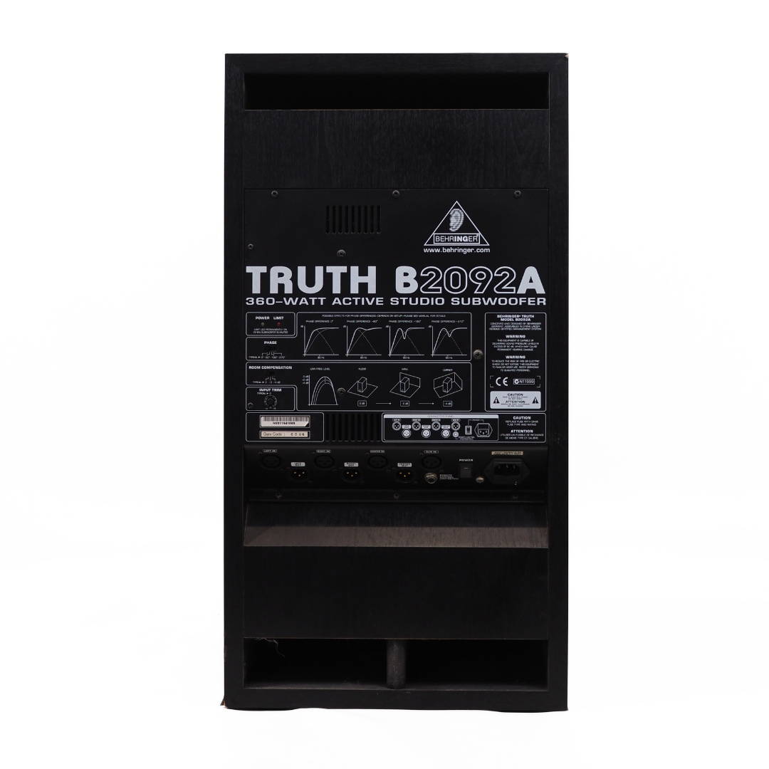 Behringer B2092A Active Studio Subwoofer (360 Watts)