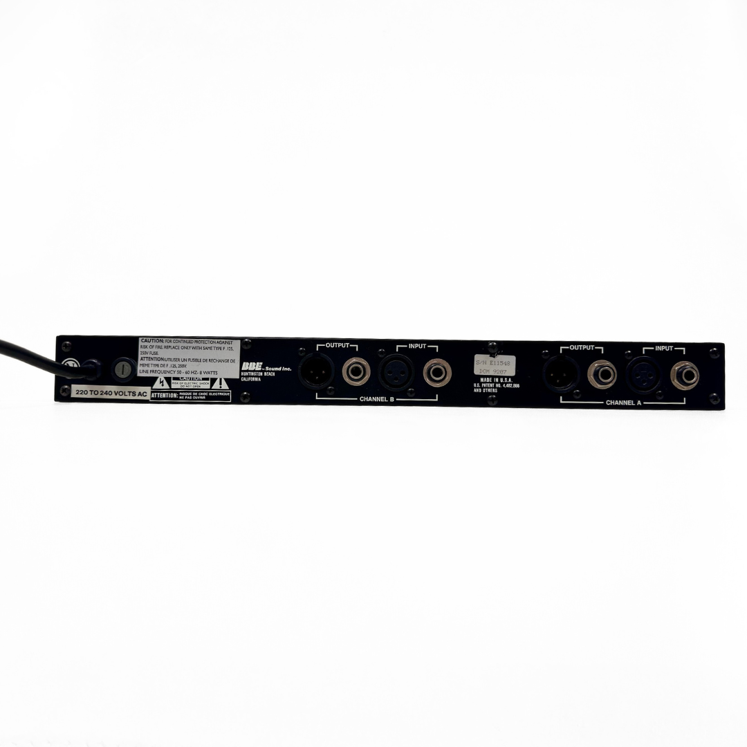BBE 822A Sonic Maximizer Audio Processor Rack Mounted Unit