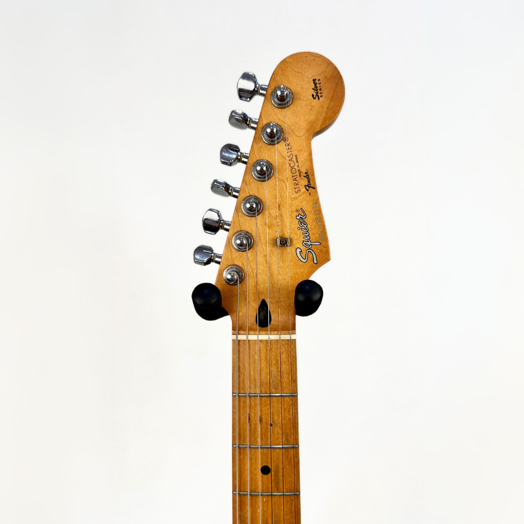 Squier Silver Series Stratocaster Electric Guitar in Sunburst