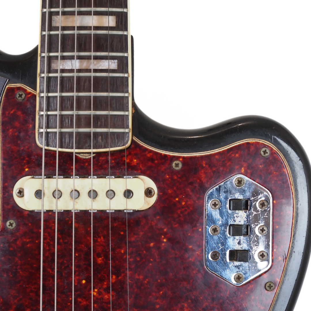 1969 Fender Jaguar Electric Guitar in Sunburst