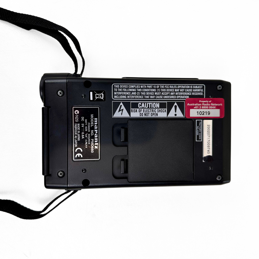 Marantz Professional PMD660 Portable Solid-State Digital Recorder