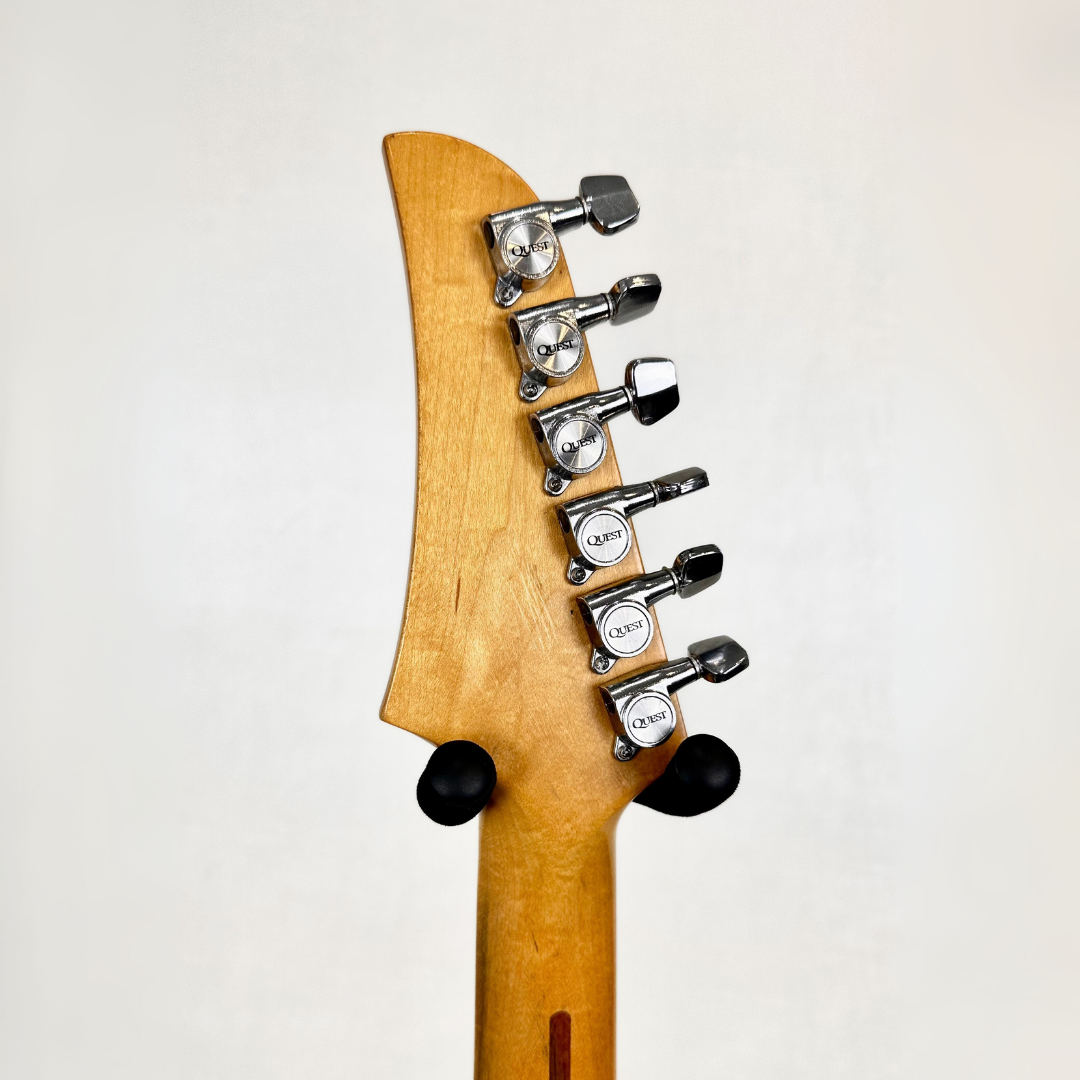 1980s Quest Atak 2 Electric Guitar in Vintage White