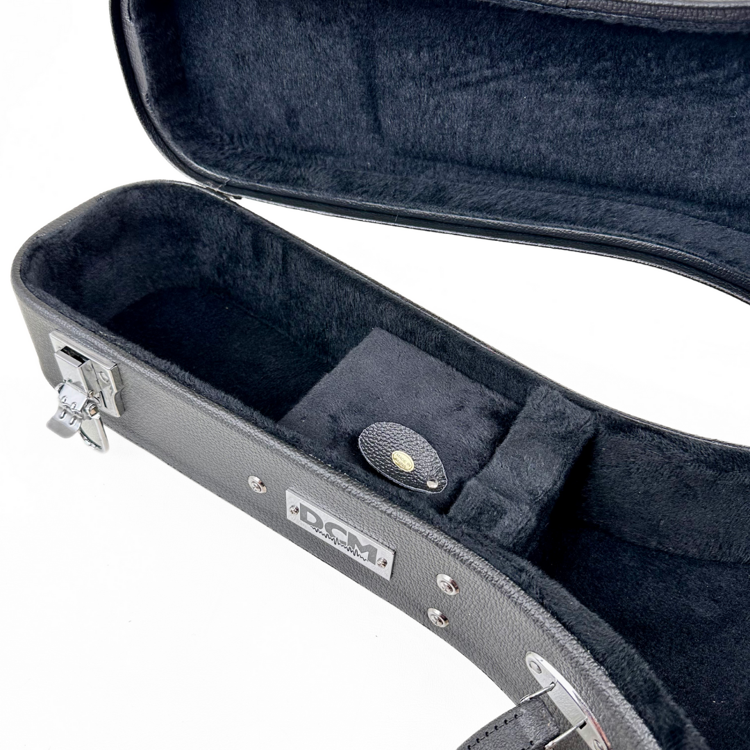 DCM Deluxe Mandolin Hard Case in Black