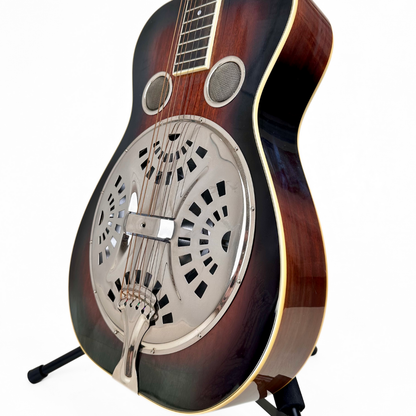Recording King RR-36S-VS Maxwell Square Neck Resonator Lap Steel Guitar in Vintage Sunburst