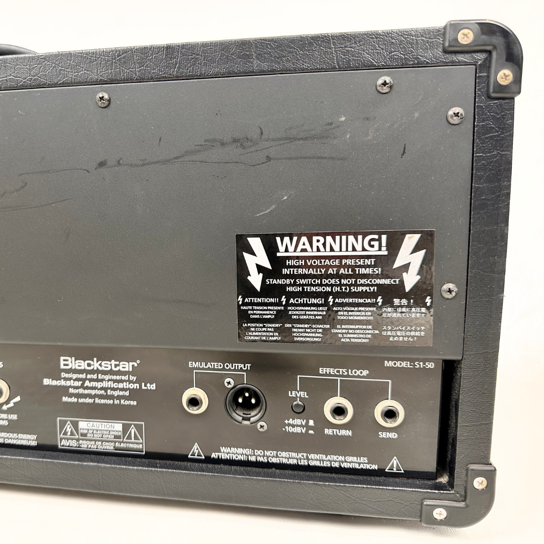 Blackstar 50 Series One 50w Tube Guitar Amplifer Head