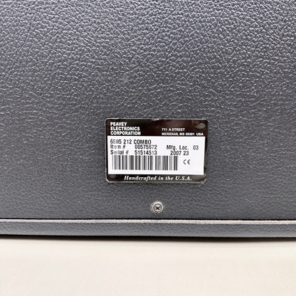 Peavey 6505 212 Guitar Amplifier Speaker Cabinet