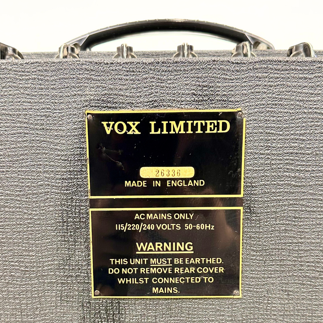 1974 VOX AC30 Top Boost Guitar Combo Amplifier