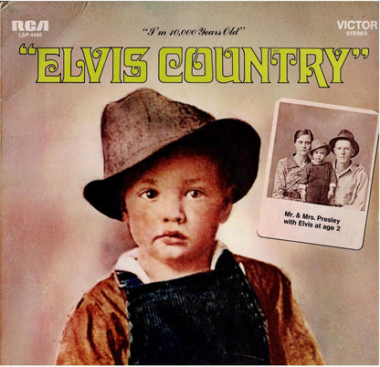 Elvis Presley – Elvis Country (I'm 10,000 Years Old) (Vinyl, LP, Album, Stereo)