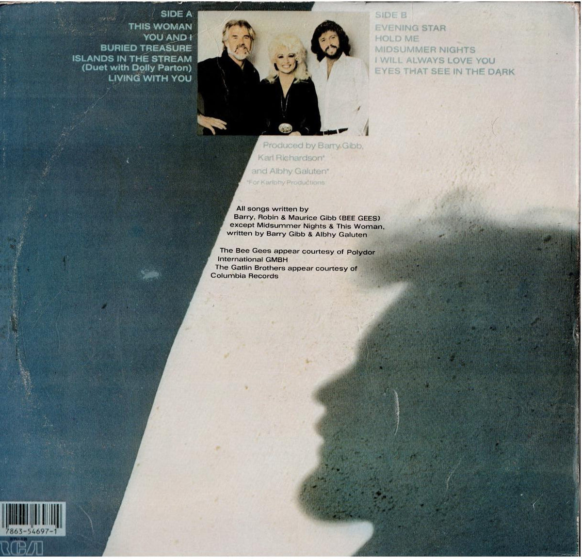 Kenny Rogers - Eyes That See In The Dark (Vinyl, LP, Album)
