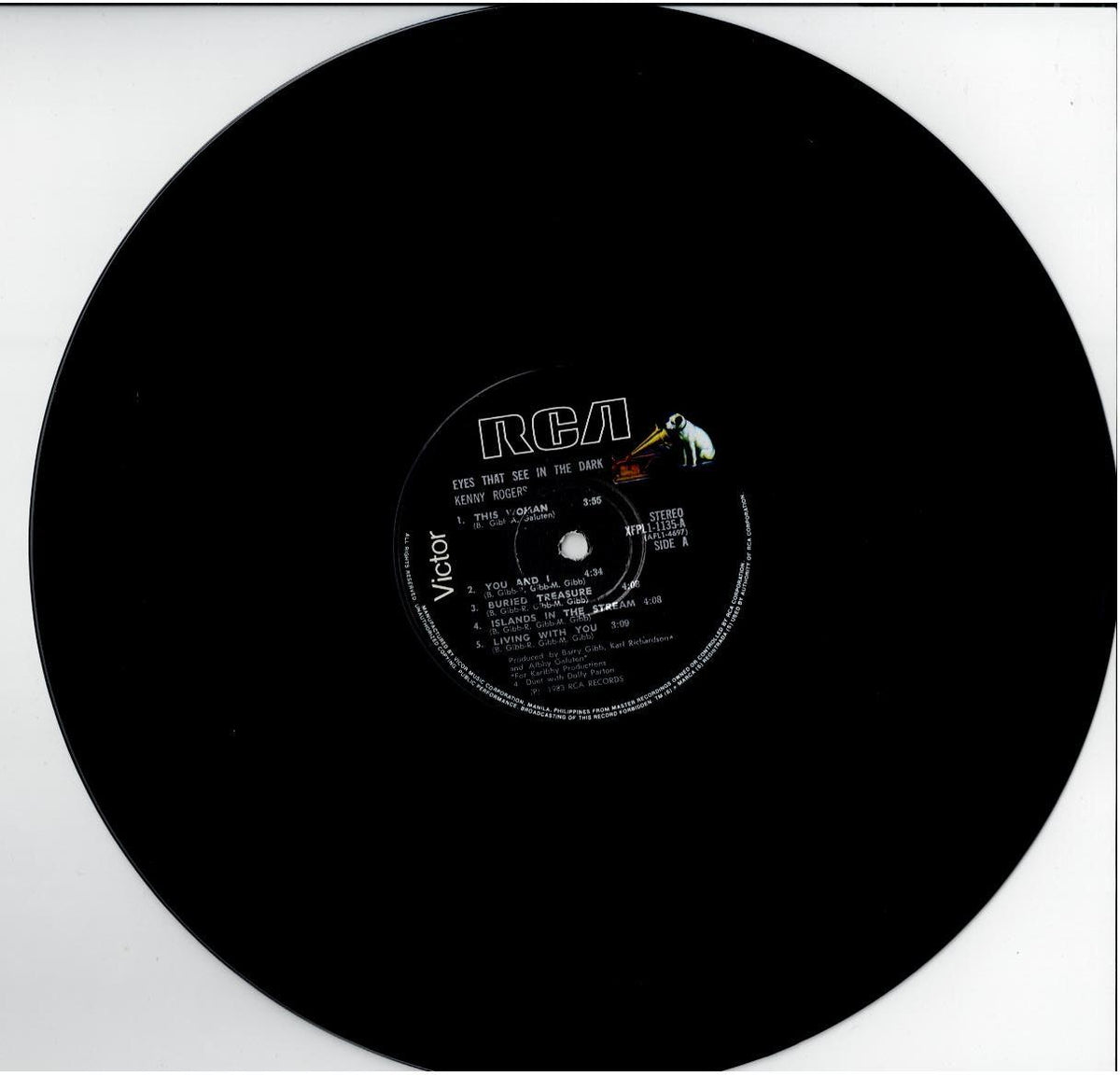 Kenny Rogers - Eyes That See In The Dark (Vinyl, LP, Album)