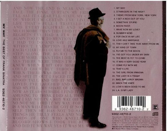 Frank Sinatra – My Way (The Best Of Frank Sinatra) (CD, Compilation, Pink Orange Disc)