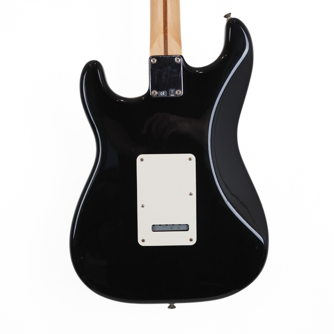 2007 Fender MIM Standard Strat HSS Electric Guitar in Black