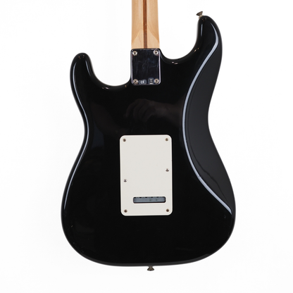 2007 Fender MIM Standard Strat HSS Electric Guitar in Black