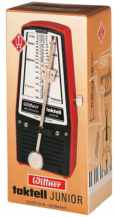 Wittner Taktell Junior Series Metronome in Ruby Colour