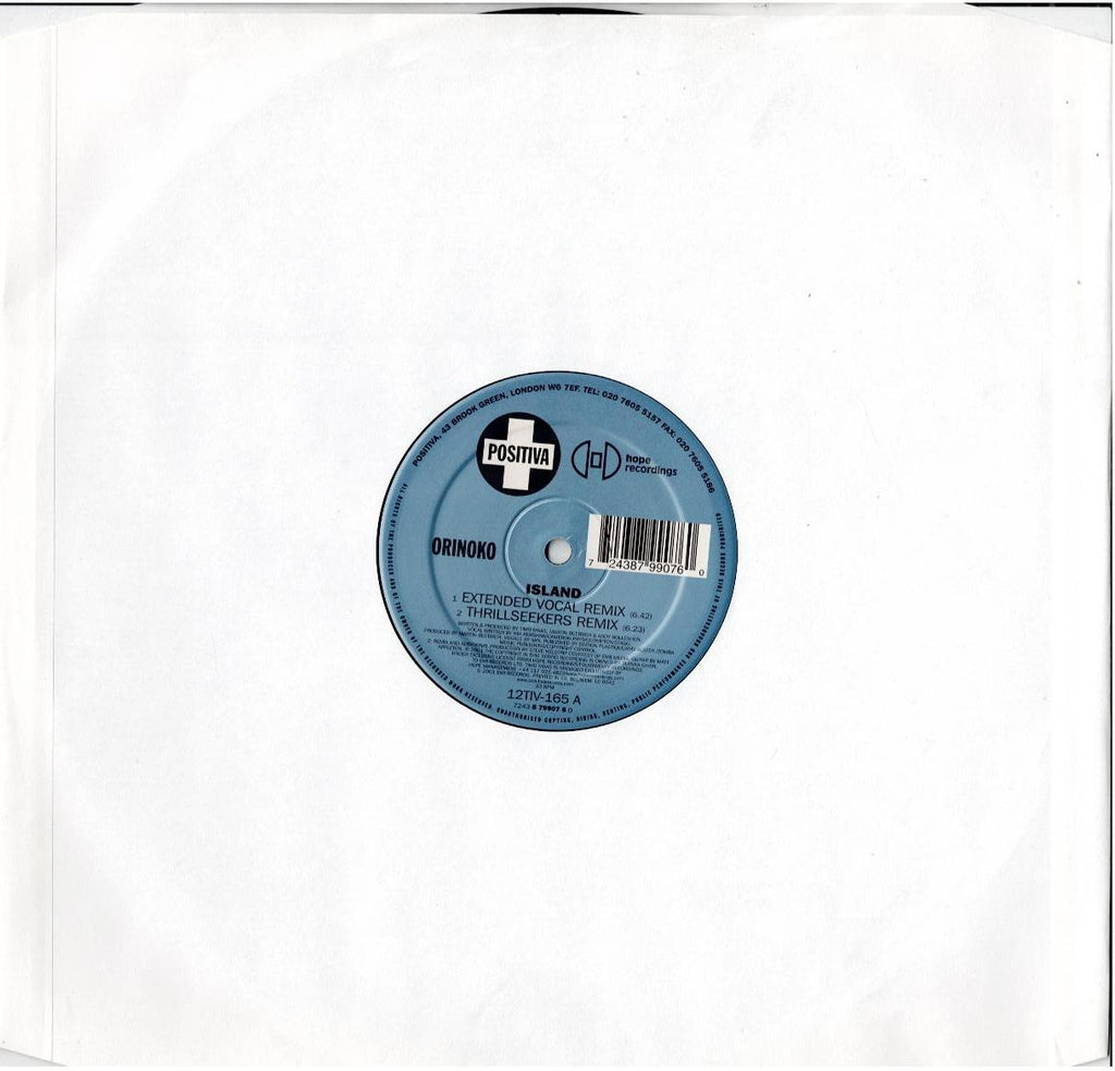 Orinoko – Island (2 x Vinyl, 12", 33 ⅓ RPM)