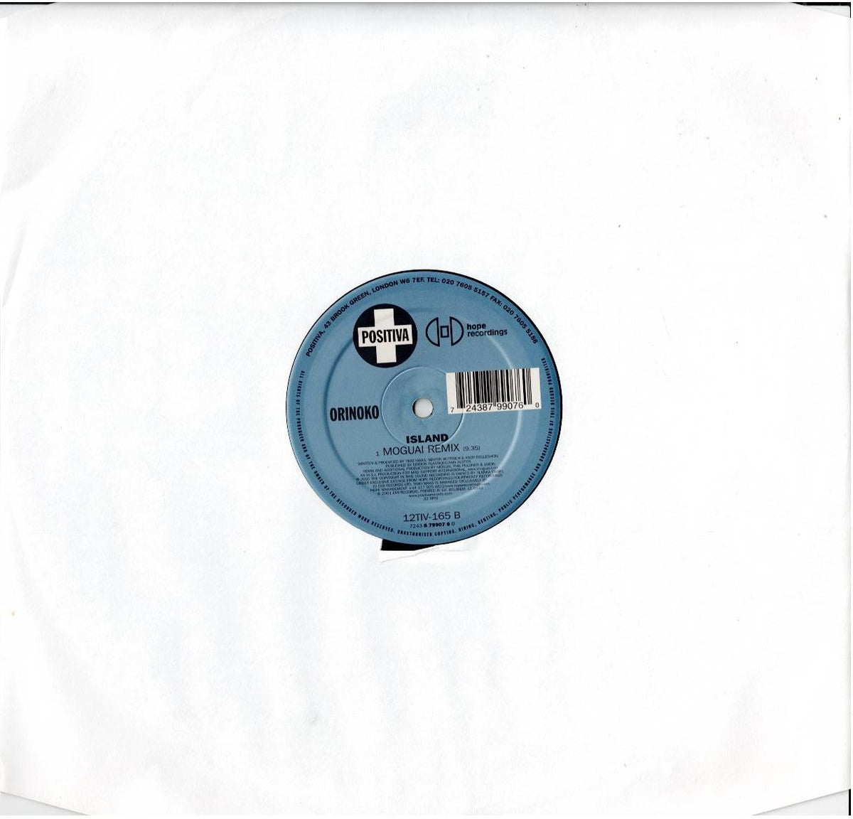 Orinoko – Island (2 x Vinyl, 12", 33 ⅓ RPM)