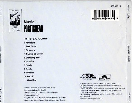 Portishead – Dummy (CD, Album)