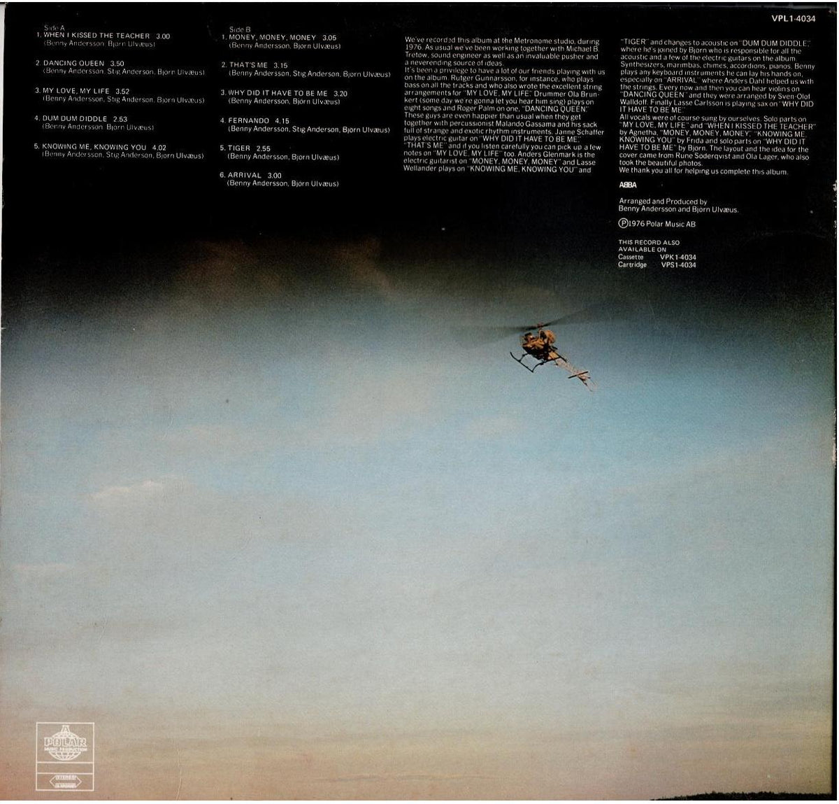 ABBA – Arrival (Vinyl, LP, Album, Gatefold)