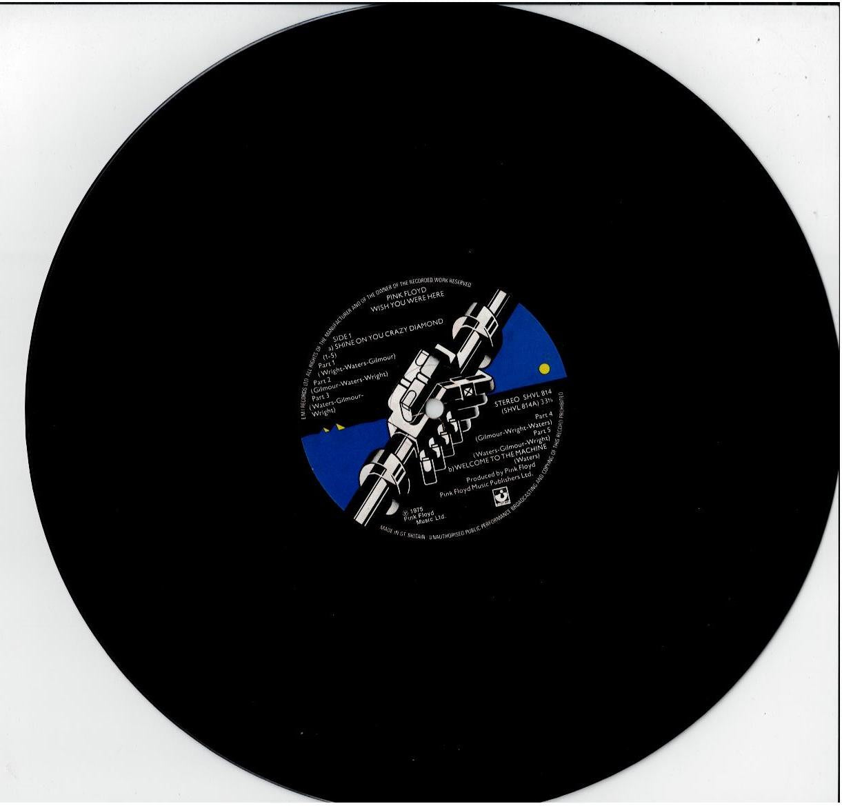 Pink Floyd ‎– Wish You Were Here (Vinyl, LP, Album, Stereo)