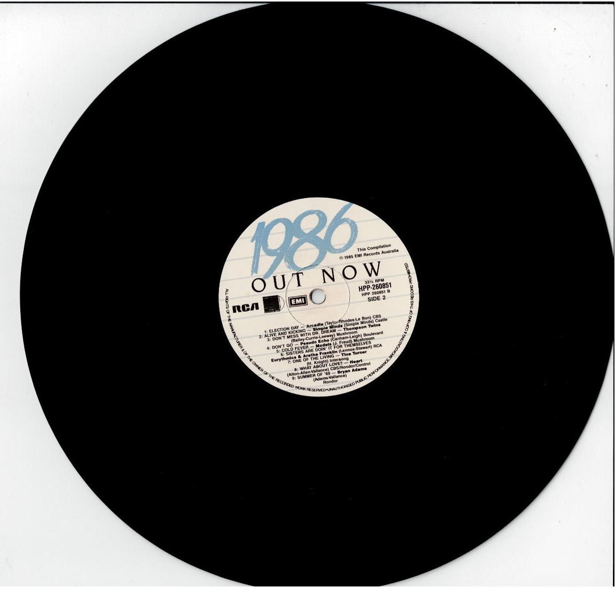 Various – 1986 Out Now (Vinyl, LP, Compilation)