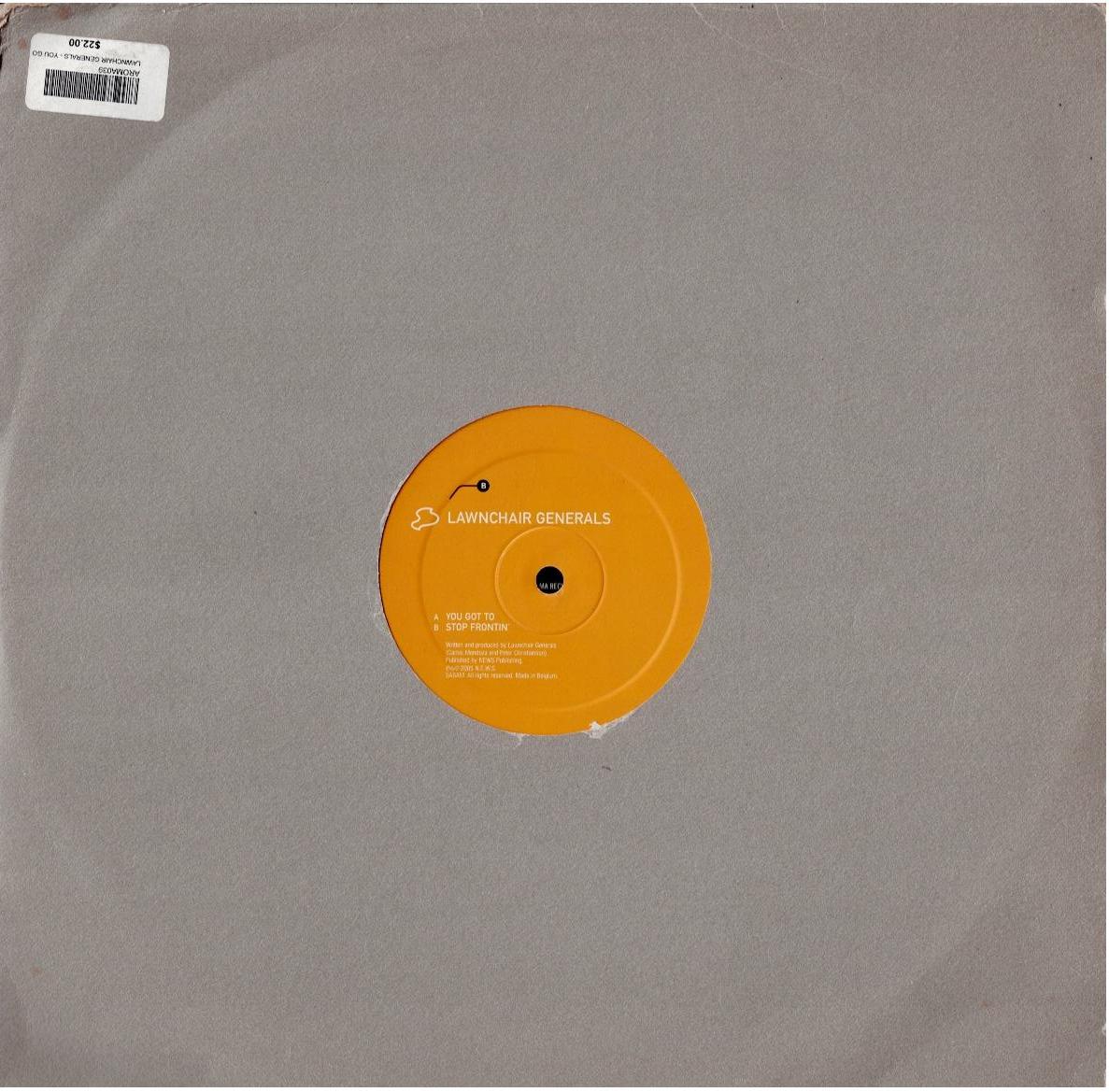 LawnChair Generals – You Got To (Vinyl, 12")