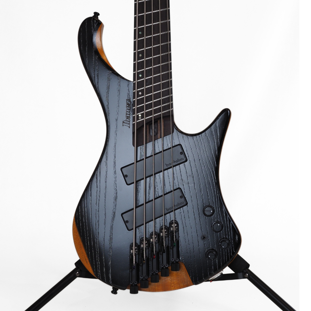 2015 Ibanez EHB1135MS Headless 5-String Bass Guitar