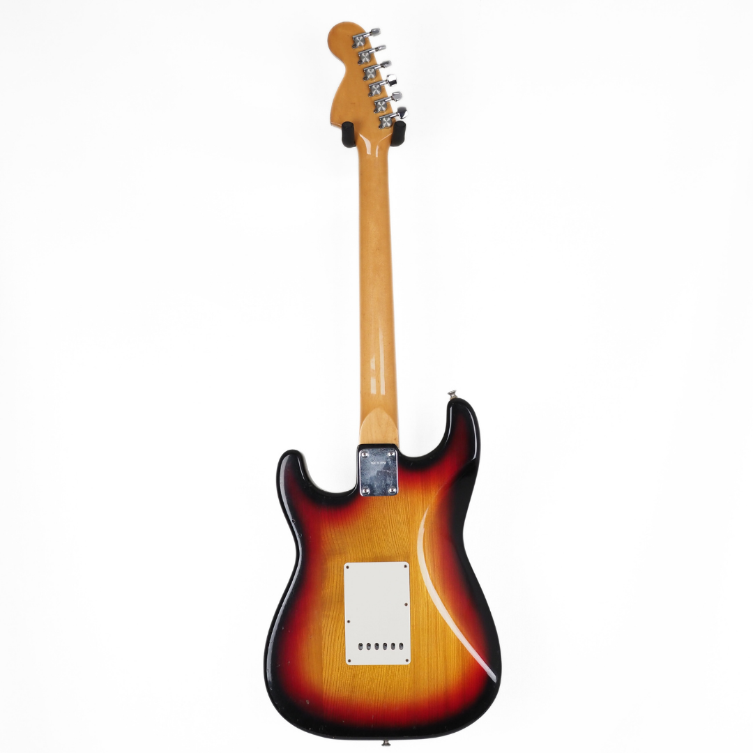 Vintage Suzuki Super Sounds Stratocaster Electric Guitar in 3-Tone Sunburst