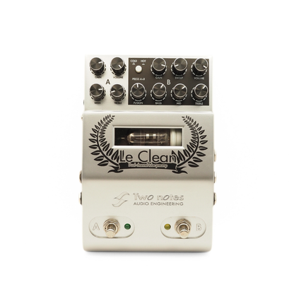 Two Notes Audio Engineering Le Clean Dual-Channel Tube Preamp Effects Pedal